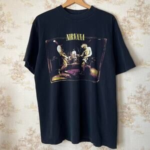1996 Nirvana From the Muddy Banks of Wiskah Allsport Tag Size XL